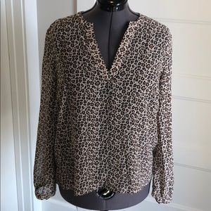 A New Day leopard blouse